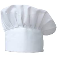 Sombrero de chef- blanco ajustable elástico de cocina tocado utilizado para la cocina